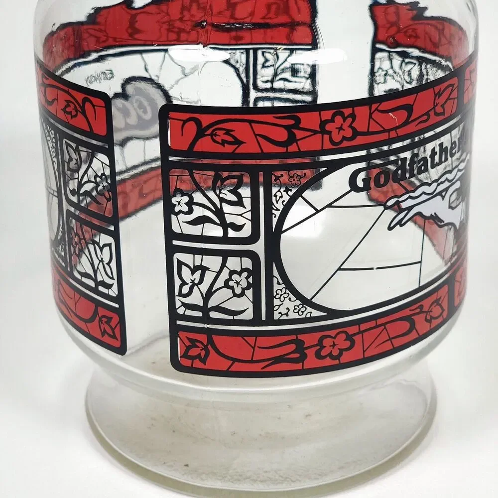 Vintage Godfathers Pizza Coca-Cola Carafe Lot of 2 Anchor Hocking Glass Pitchers - Picture 5 of 11